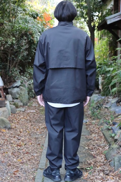 Graphpaper Suvin Sharkskin Stand Collar Anorak style.2022.12.17