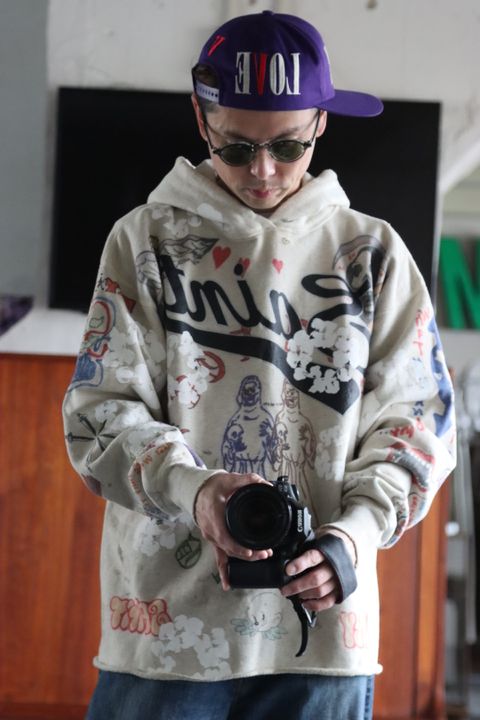 ©SAINT M×××××× HOODIE GRAFFITT.XL style.