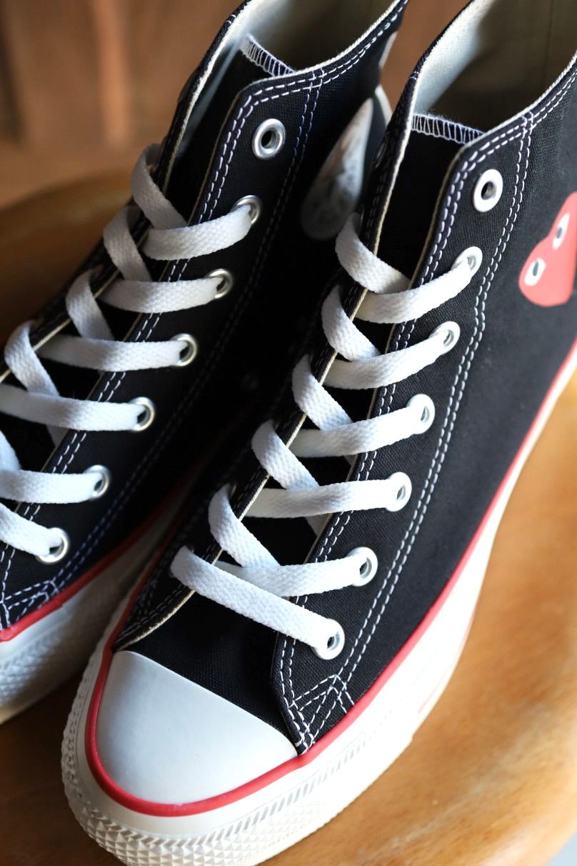 プレイコムデギャルソン PLAY CONVERSE CHUCK TAYLOR(AZ-K124-001-1)BLACK