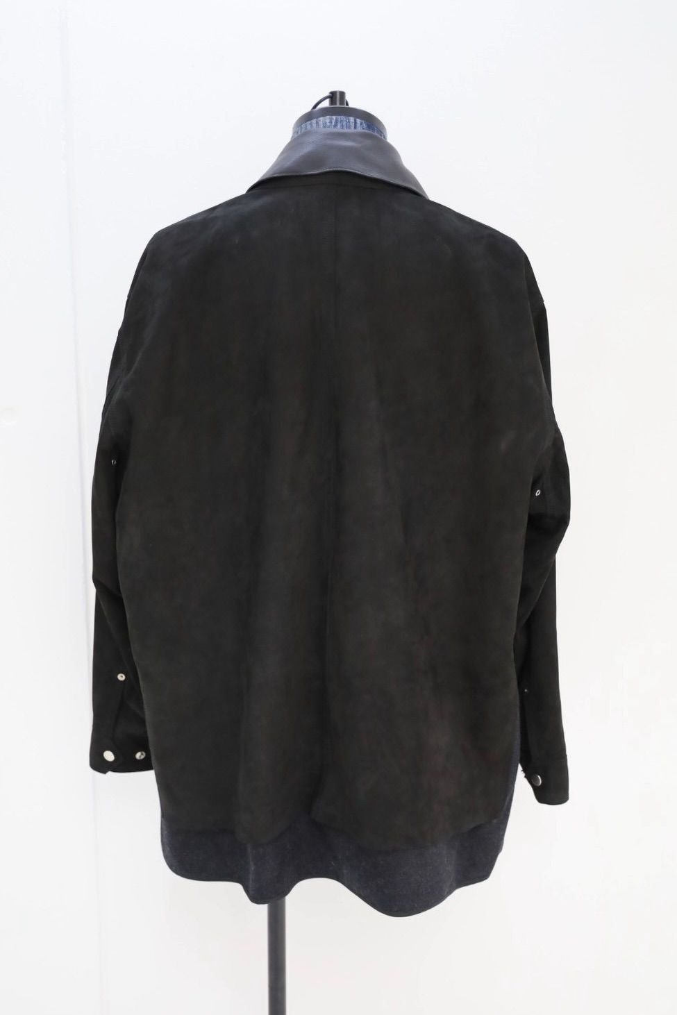ヨーク 25FW Nuback Leather Coverall Jacket(YK25FW01019B)BLACK☆10月11日(土)新作発売！