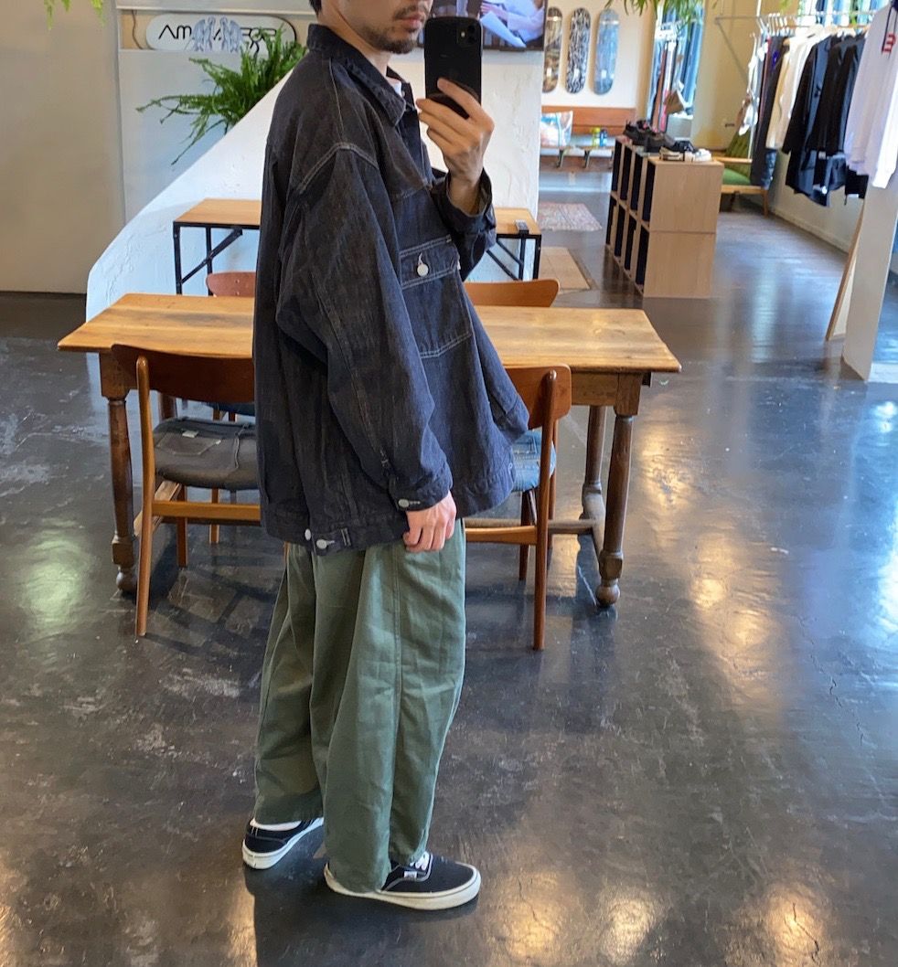 Graphpaper Colorfast Denim Blouson"INDIGO"Style.7.28.