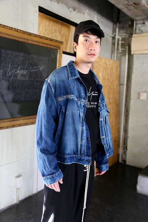 Yohji Yamamoto W-8オンスデニムジャケットスタイル.2021.1.19.