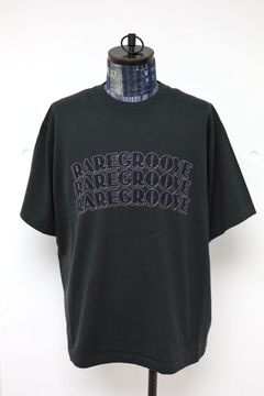blurhms ROOTSTOCK ブラームスルーツストック 26SS RAREGROOVE Print Tee WIDE(bROOTS25S34S26B)INK BLACK x BLACK☆4月17日(金)新作発売！