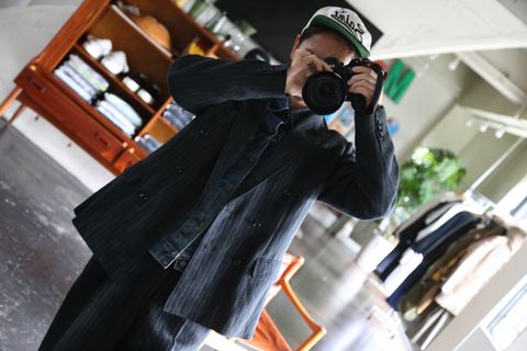 A.PRESSE  Double Breasted Jacket(21AAP-01-07M)CHARCOAL style※8月21日発売