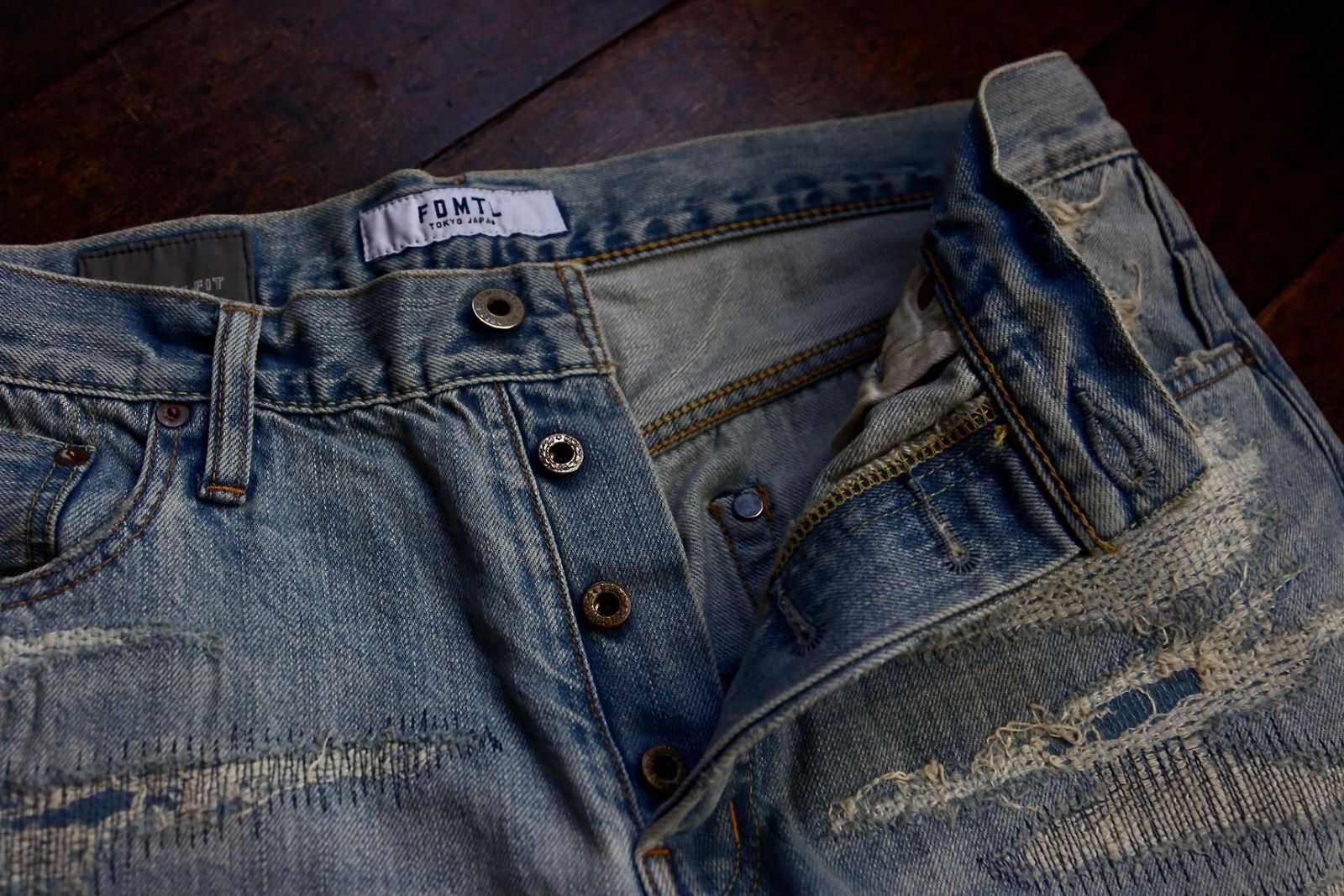 ファンダメンタル デニムCLASSIC STRAIGHT DENIM CS113(FA24MG113)INDIGO