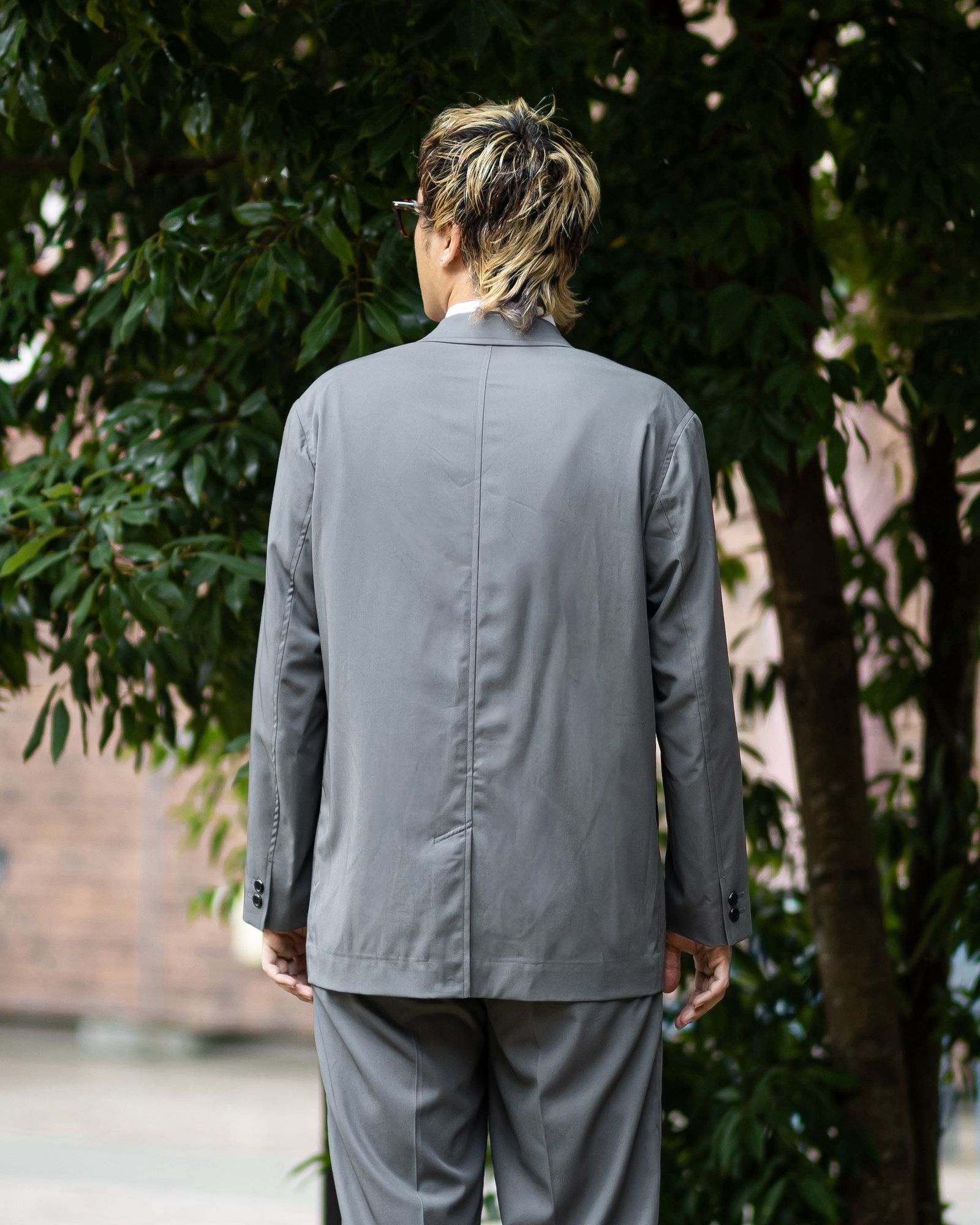 Graphpaper Wooly Cotton Twill Single Jacket (C.GRAY) 8月1日(土)新作発売！