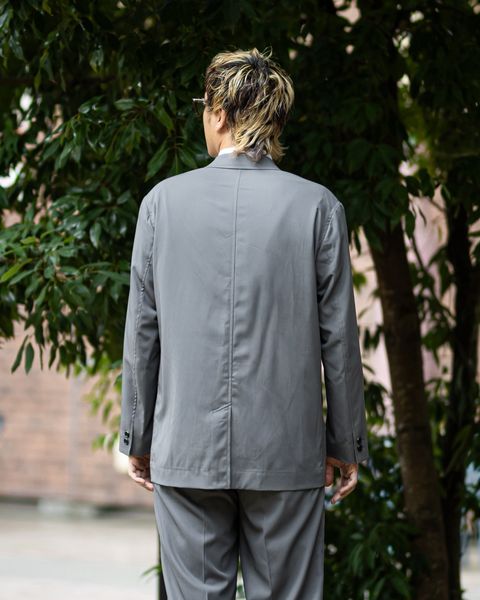 Graphpaper Wooly Cotton Twill Single Jacket (C.GRAY) 8月1日(土)新作発売！