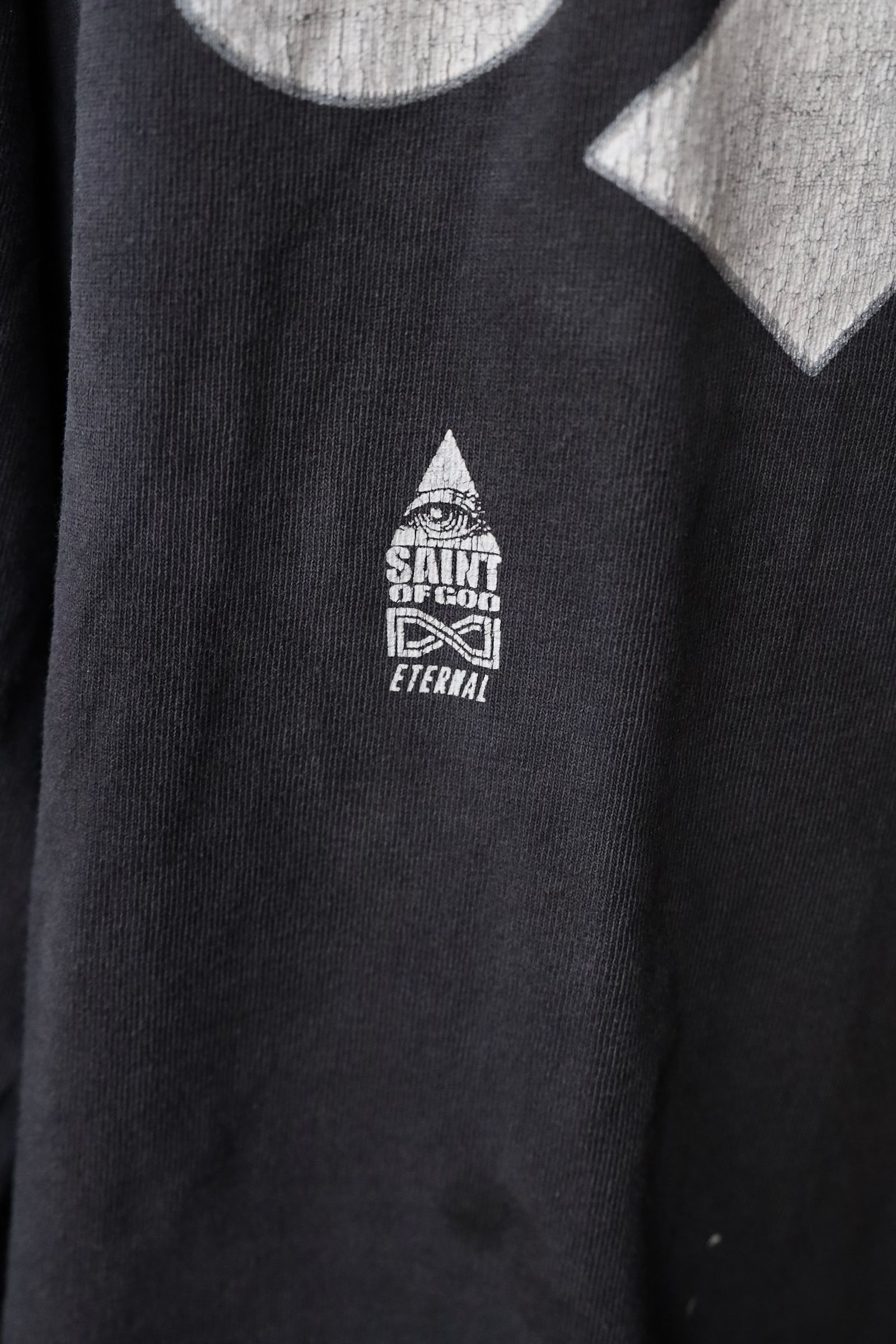 セントマイケル25SS  SNT OF GOD FG_LS TEE (SM-HR8-0000-C02)BLACK☆3月20日(木)発売！