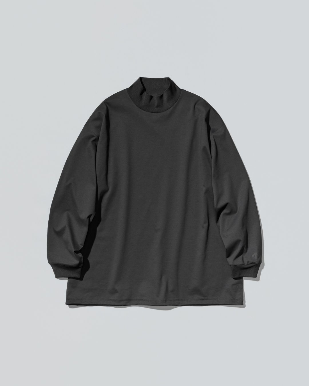 グラフペーパー DESCENTE for Graphpaper L/S Mock Neck Tee(DU263-70002)BLACK ☆10月24日(土)発売！