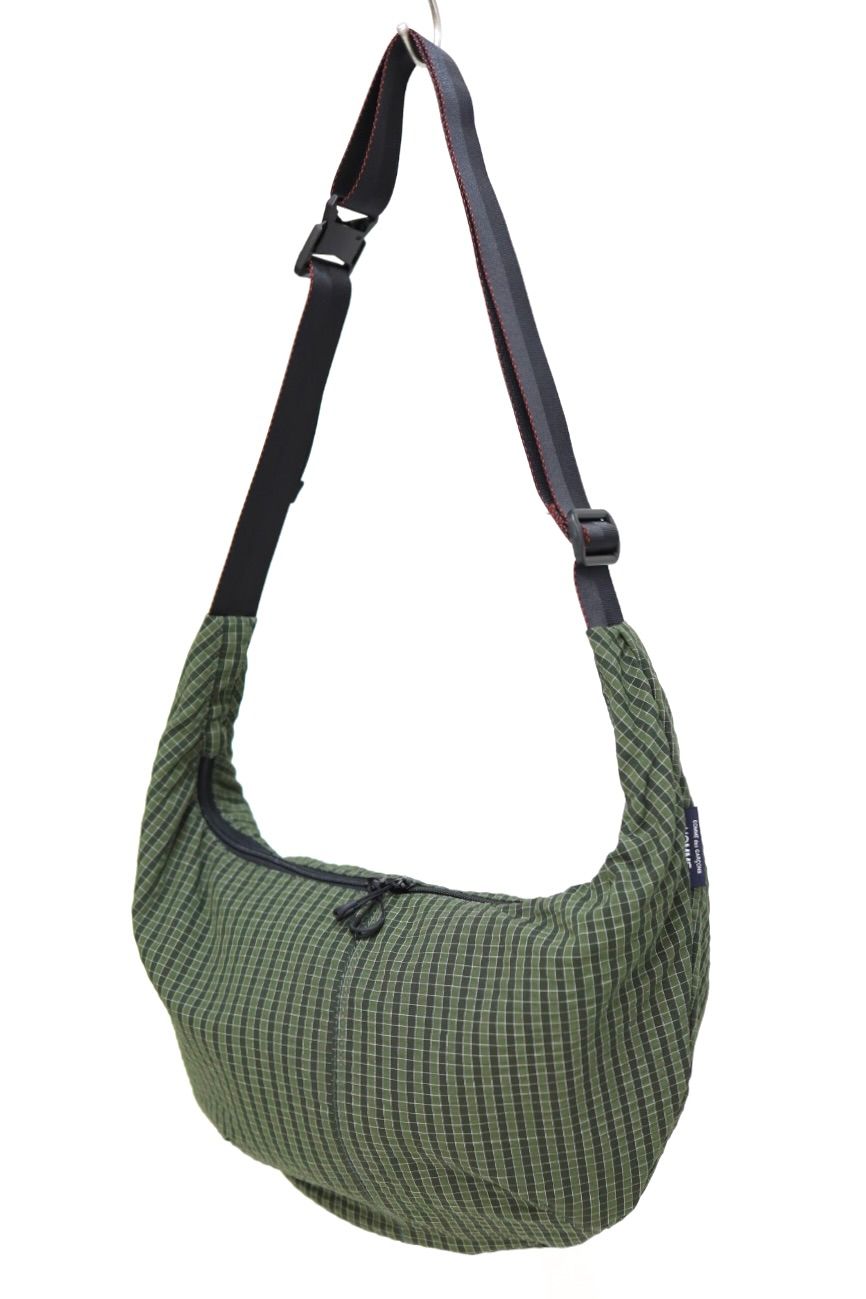 コムデギャルソンオム エステルグリッドショルダーバッグ(HQ-K202-051)KHAKI x WHITE☆2月6日(金)発売！