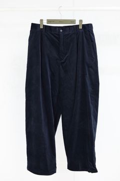 フレッシュサービス 26AW AIR CORDUROY WIDE TROUSERS(FSC263-40087)NAVY☆10月3日(土)発売！