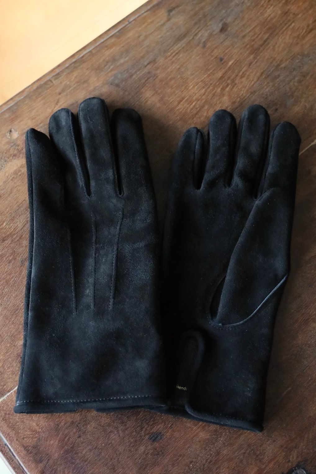エンダースキーマ スエードグローブ suede glove(tq-rc-sgb)black☆9月6日(土)発売！