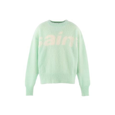 セントマイケル 26AW SAINT MOHAIR CREW KNIT(SM-MK1-0000-057)GREEN☆10月10日(土)発売！