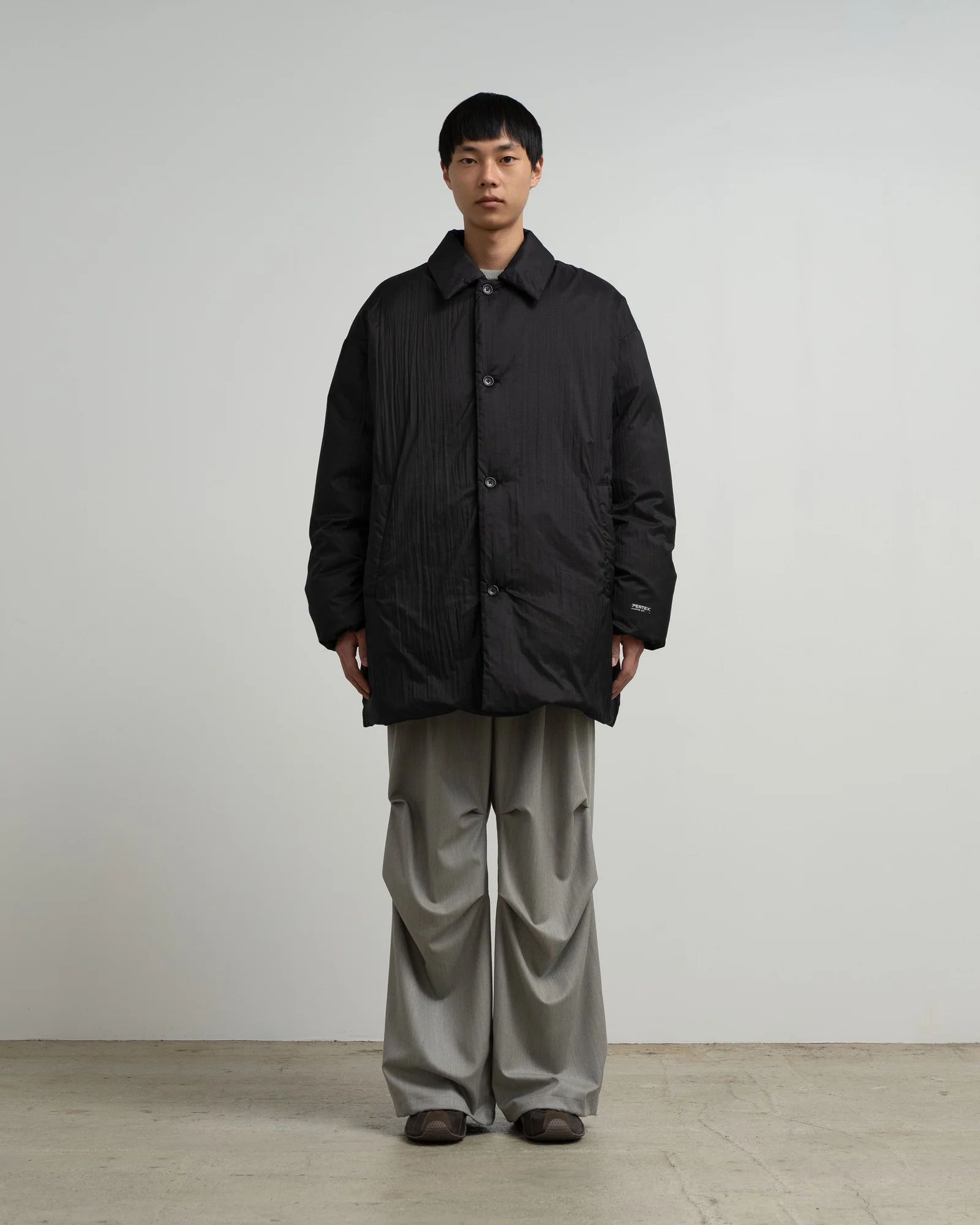 グラフペーパー PERTEX® QUANTUM AIR Bal Collar Down Coat(GM263-10280)BROWN☆9月26日(土)発売！