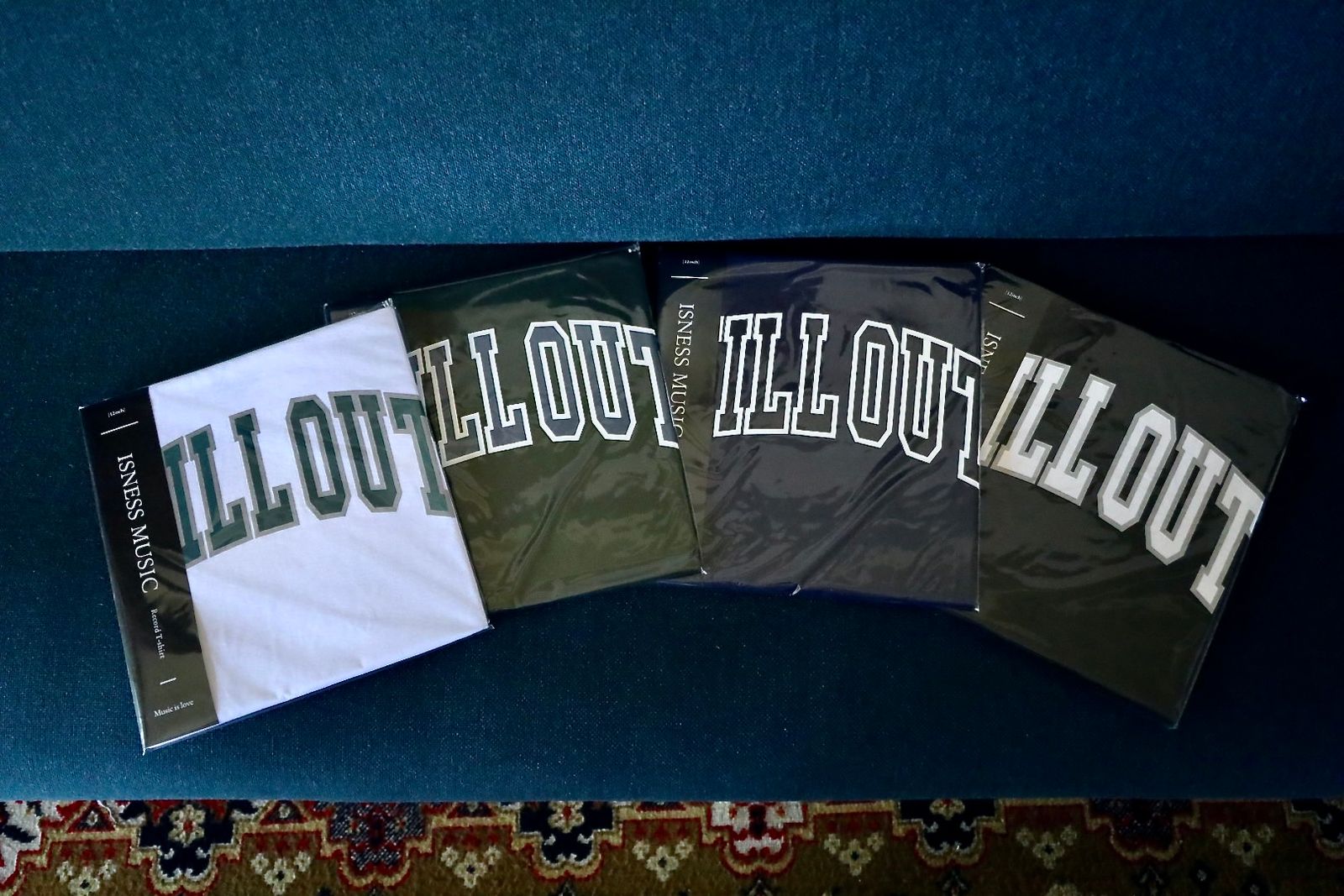 イズネスミュージック 25AW CHILL OUT T-SHIRT (IMP6_03_CHILLSST01) WHITE