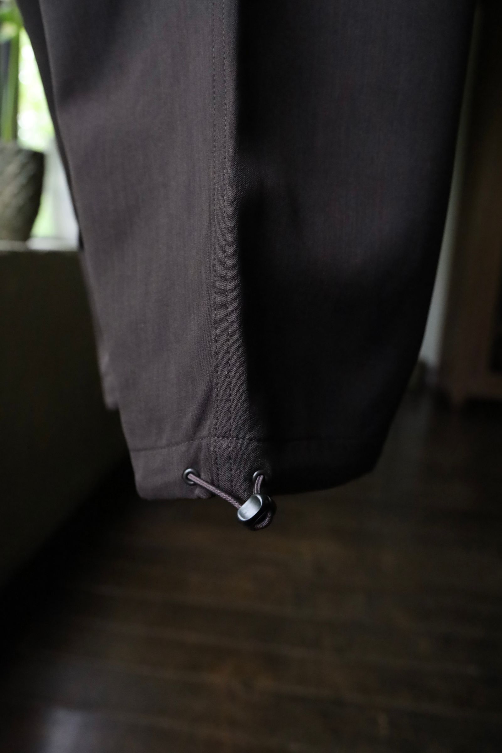セダンオールパーパス FW24 Tech Wool Over Pant(SD24F-PT03) Chocolate