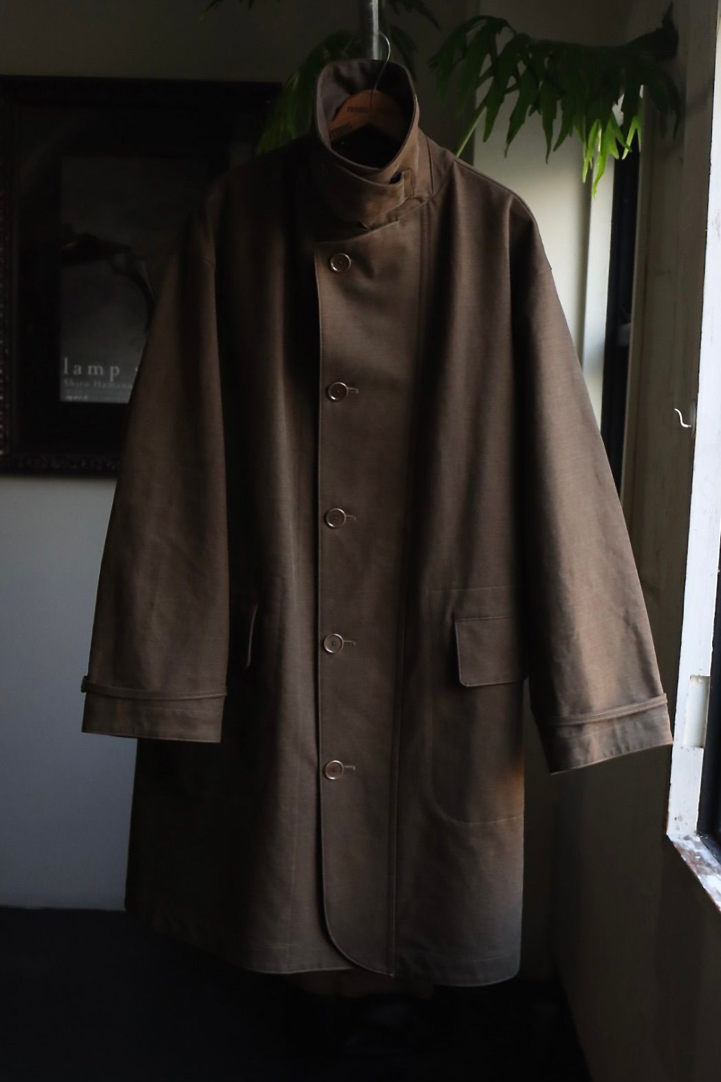 A.PRESSE - アプレッセ22FW Tweed Balmacaan Coat(22AAP-01-15HB)CHECK 