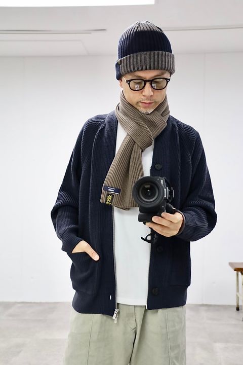 COMME des GARCONS HOMME 26FW BATONER ZIPカーディガンスタイル
