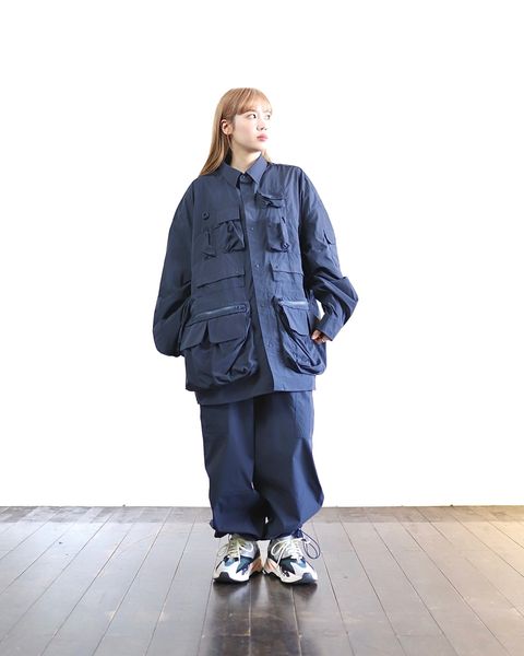 FreshService 新作DRY TYPEWRITER TACTICAL POCKET L/S SHIRT style.2024.2.17
