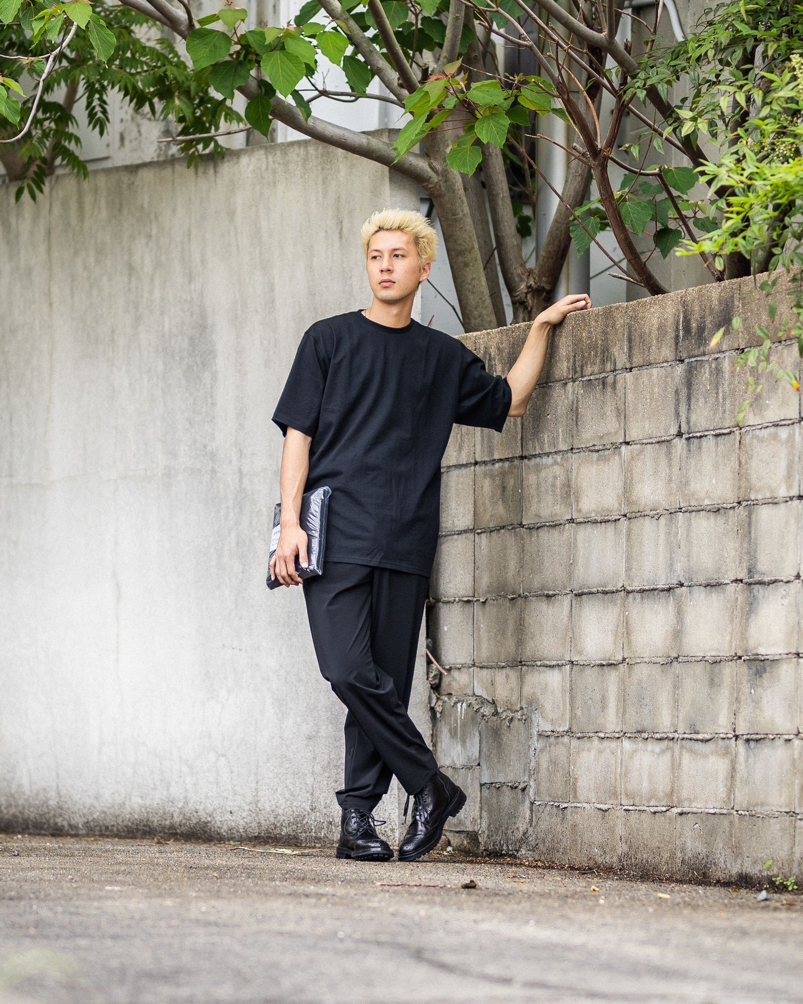 COMME des GARCONS HOMME 23SS ジップアップベストスタイル