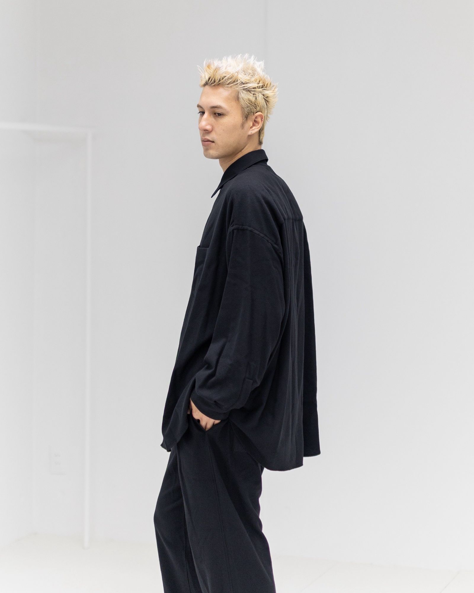 Graphpaper Extra Fine Wool Viyella Oversized Regular Collar Shirt 9月20日(土)新作発売！