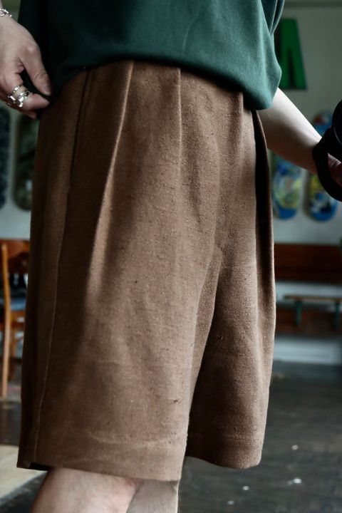 A.PRESSE 22SS Two Tuck Shorts style.2022.4.16.
