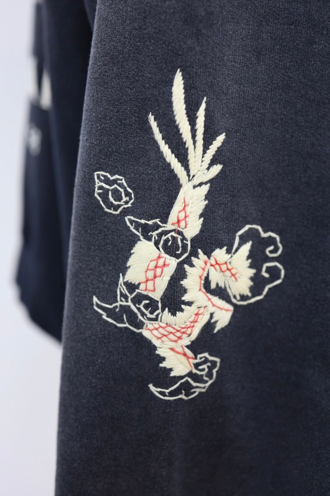 BOW WOW 26SS バウワウ VIETNAM ZIP HOODIE AGED(BW261-VZH) BLACK