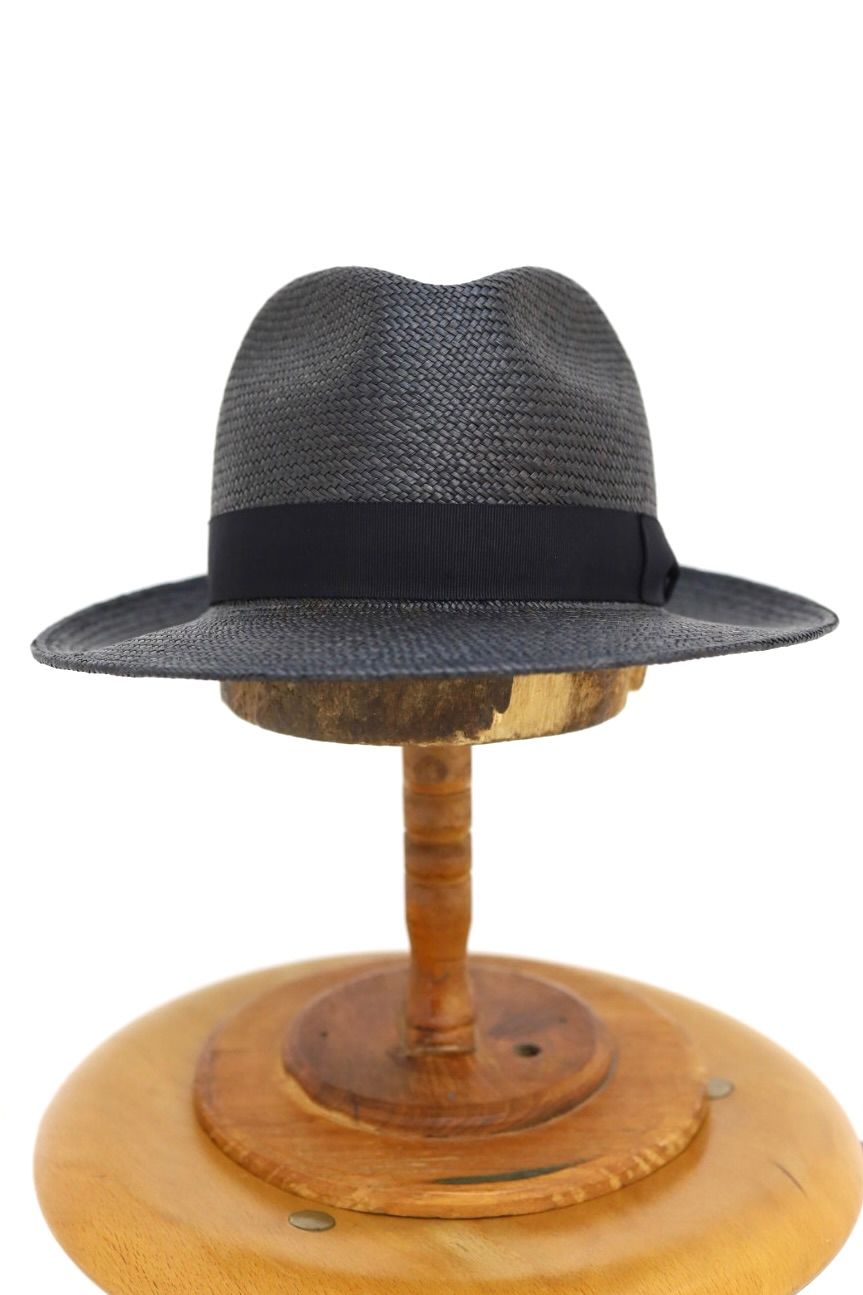 Yohji Yamamoto パナマ素材中折れハット (HK-H03-962)BLACK☆3月18日発売！