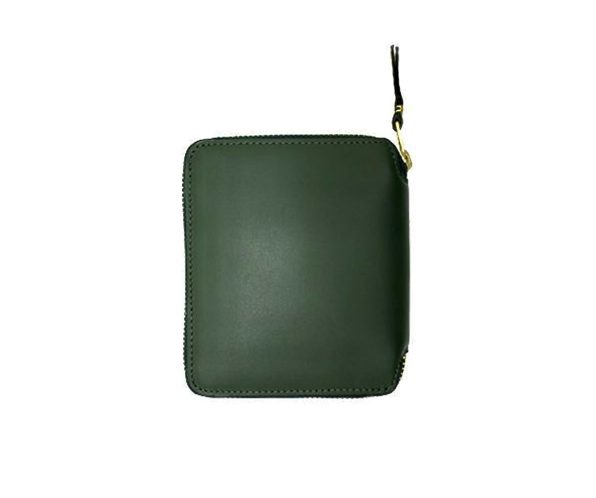 コムデギャルソンウォレットClassic Leather 二つ折りZIP財布(SA2100)BOTTLE GREEN※12月4日発売！ - FREE  SIZE