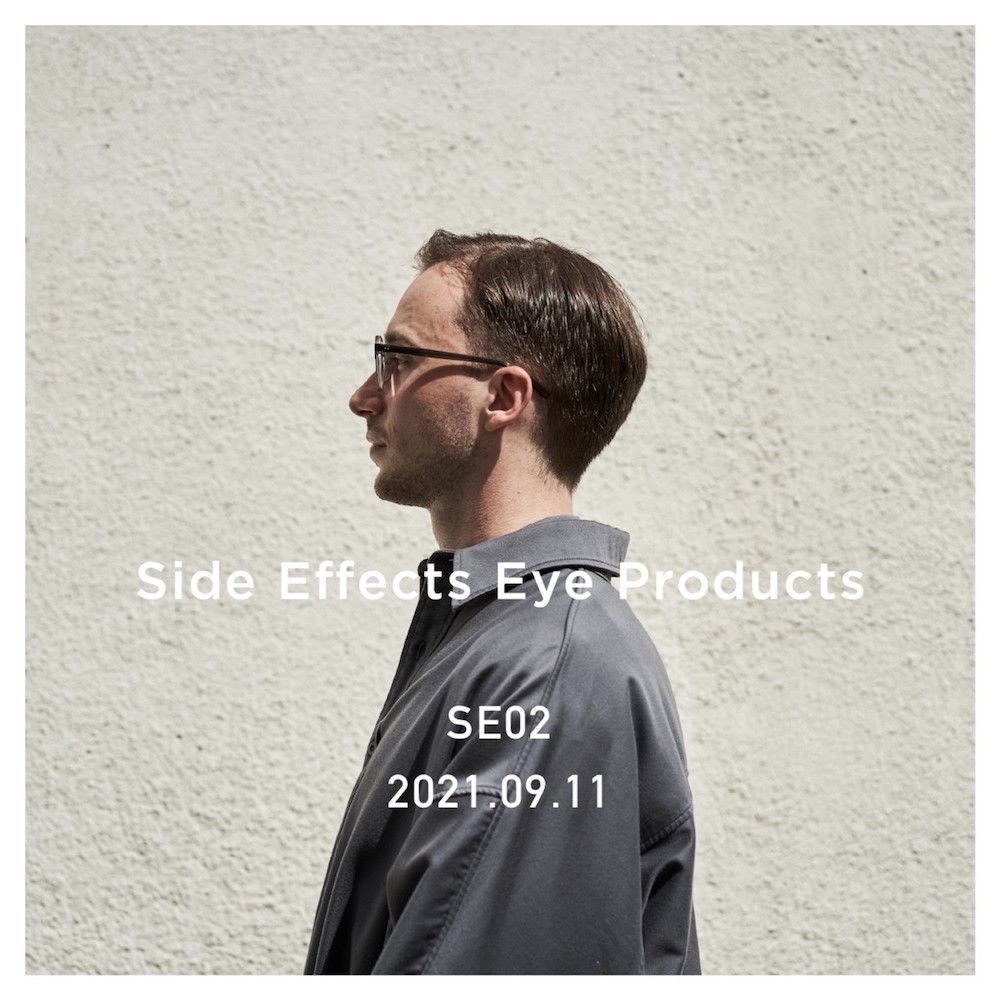 Side Effects Eye Products - サイドエフェクツアイプロダクツSE02 Glasses  (SE02-GRCL-GL)Gray/Clear | mark