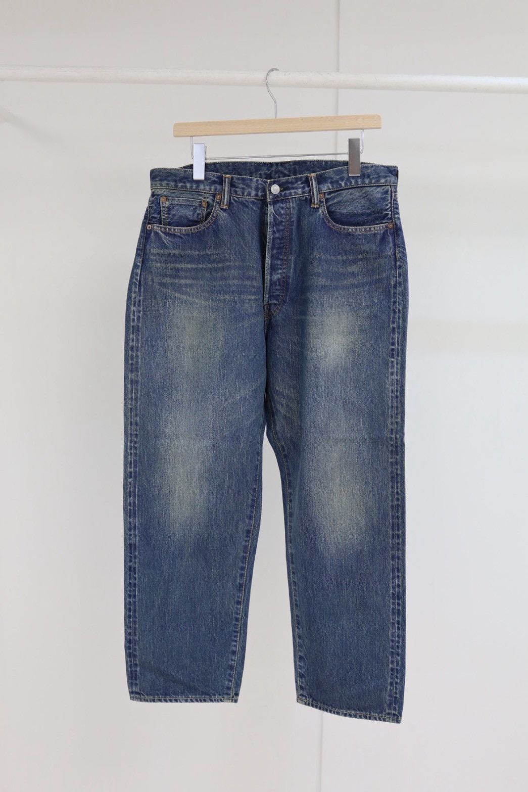 アプレッセ 2026 STYLE1 Washed Denim Wide Pants(AP-4002)INDIGO☆2月21日(土)発売！