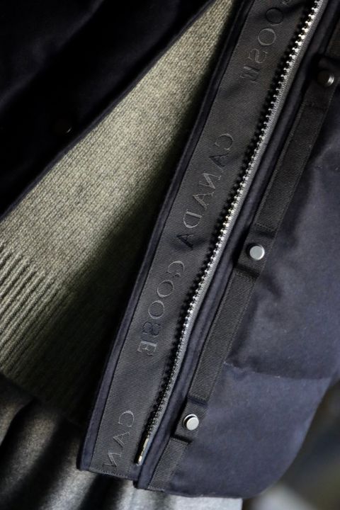 CANADA GOOSE カナダグース22AW GARSON VEST WOOL BLACK LABELスタイル.2022.10.26.
