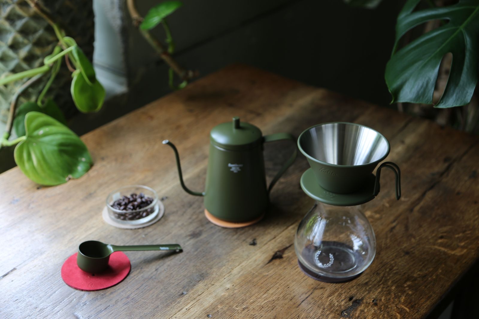 フレッシュサービス KALITA ×FreshService MEASURING CUP "KHAKI"