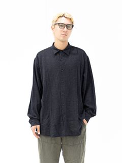 アプレッセ 2026 STYLE2 Wool Regular Collar Shirt(26AAP-02-18)CHARCOAL☆9月5日(土)発売！