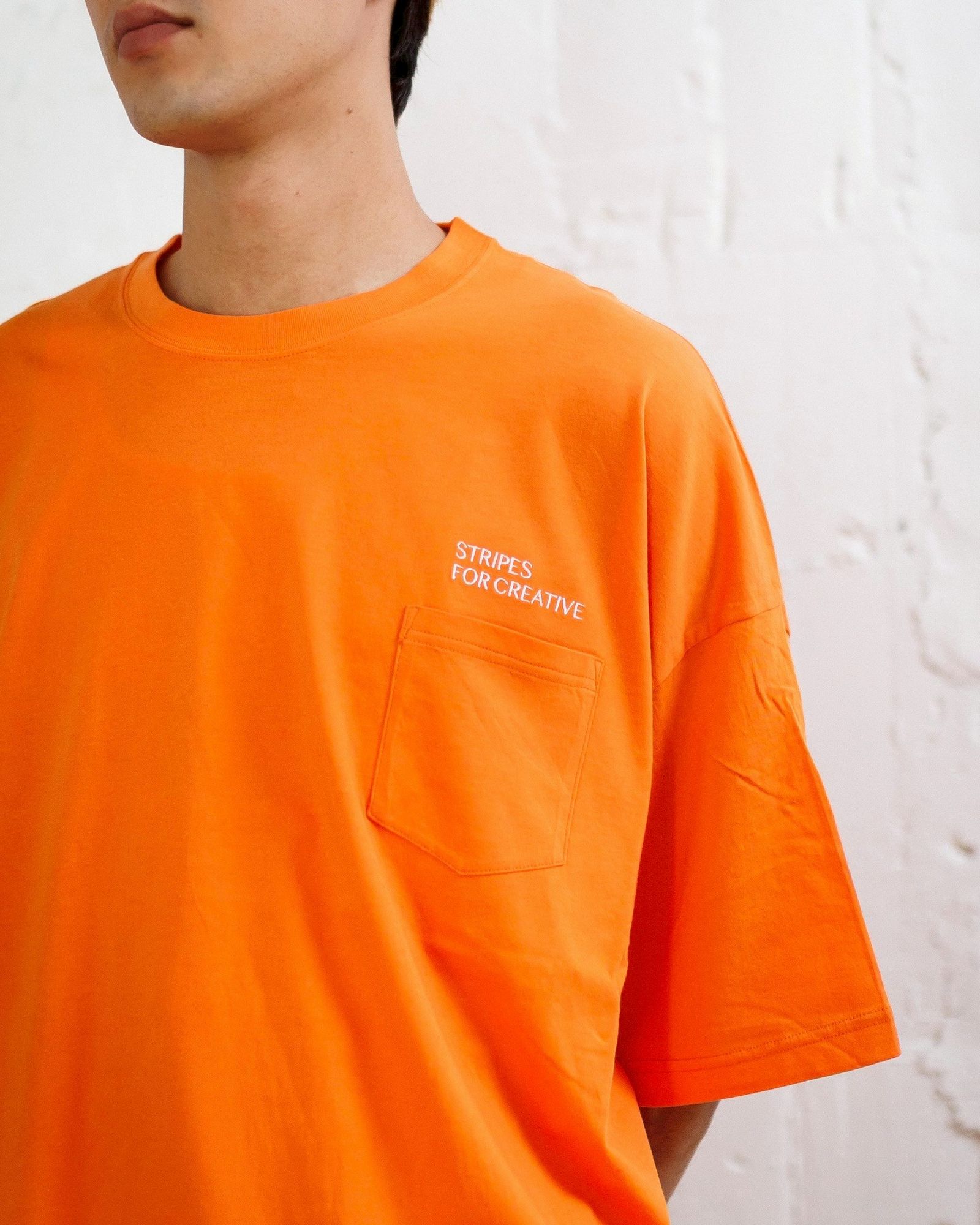 S.F.C 25SS エスエフシー SUPER BIG FLAT POCKET TEE(SFCSS25CS16)ORANGE☆3月29日(土)発売！