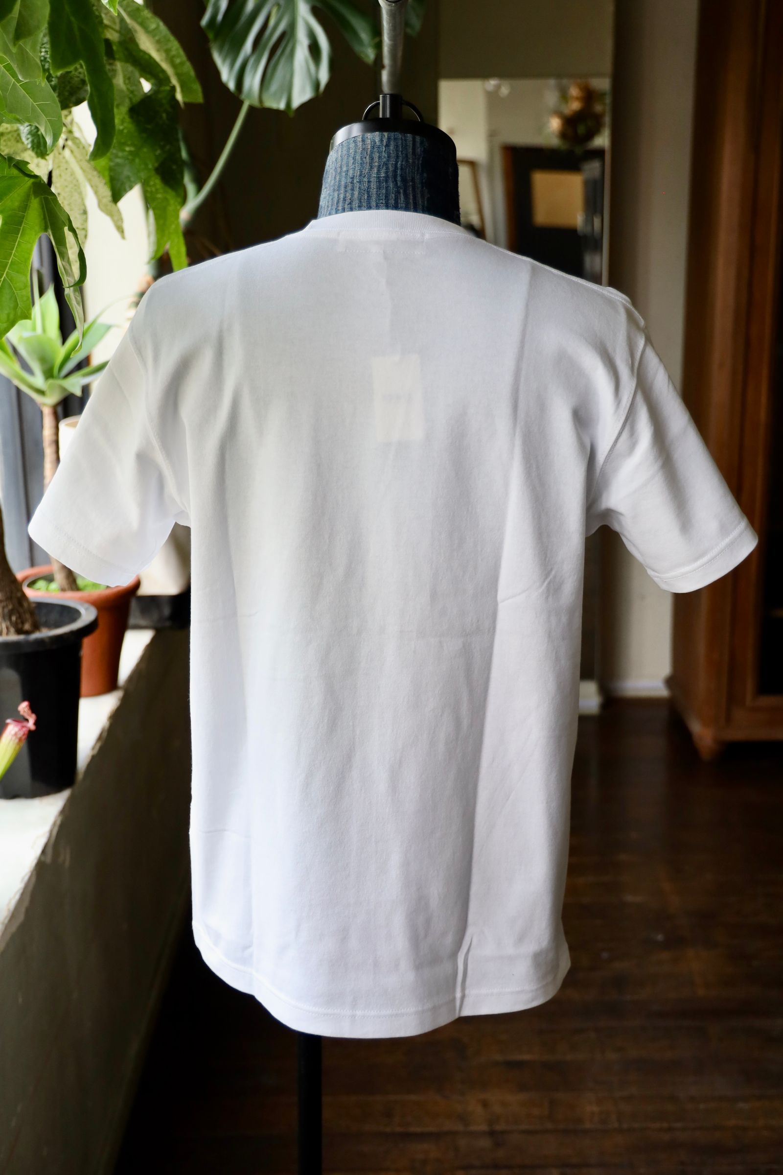 ファンダメンタル Tシャツ CIRCLE PATCH TEE(FA25/TE13)WHITE