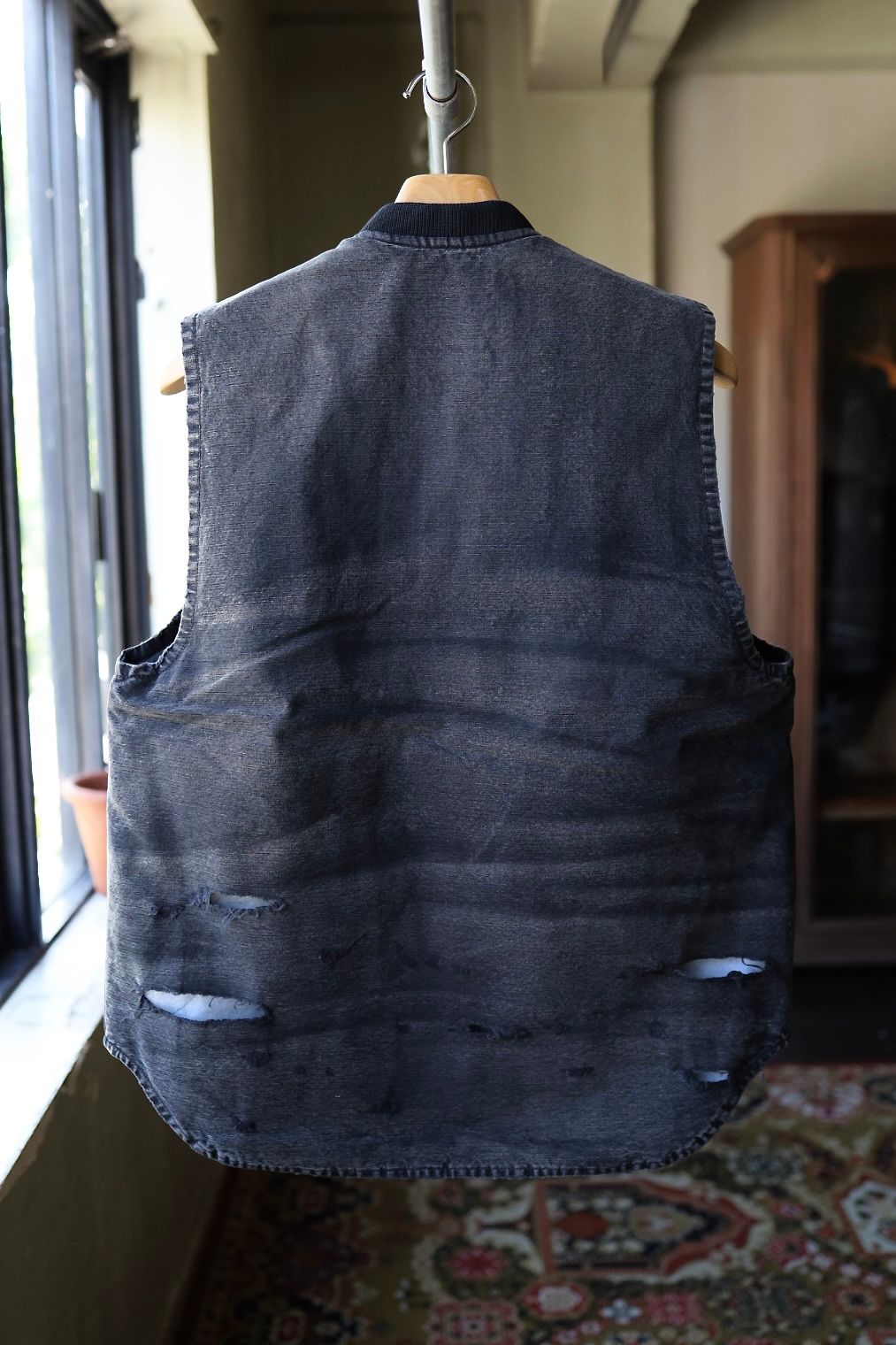 BOW WOW 25FWバウワウ  DUCK VEST AGED(BW252-DV)AGED BLACK★10月25日(土)発売!