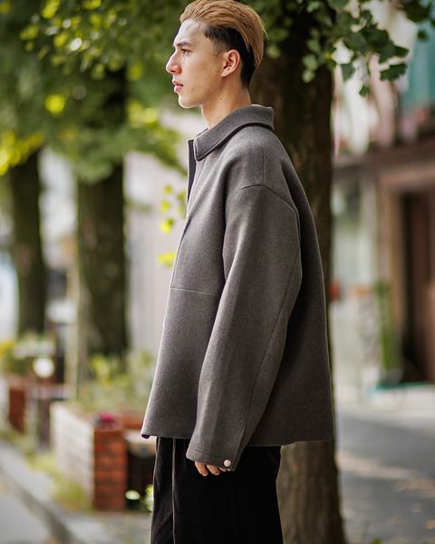 A.PRESSE Cashmere Blend Work Jacketスタイル 9月21日(土)新作発売！