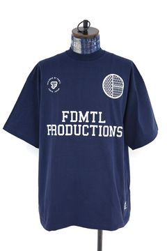 ファンダメンタル Tシャツ FDMTL PROD TEE(FA26TE13)NAVY☆新作発売！