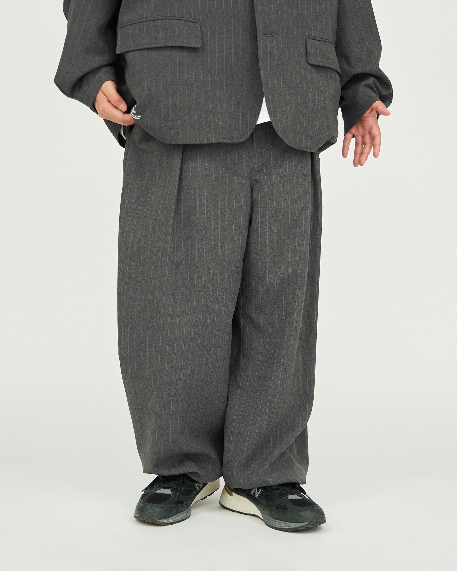 フレッシュサービス DRY TROPICAL WIDE TROUSER(FSC251-40144)GRAY