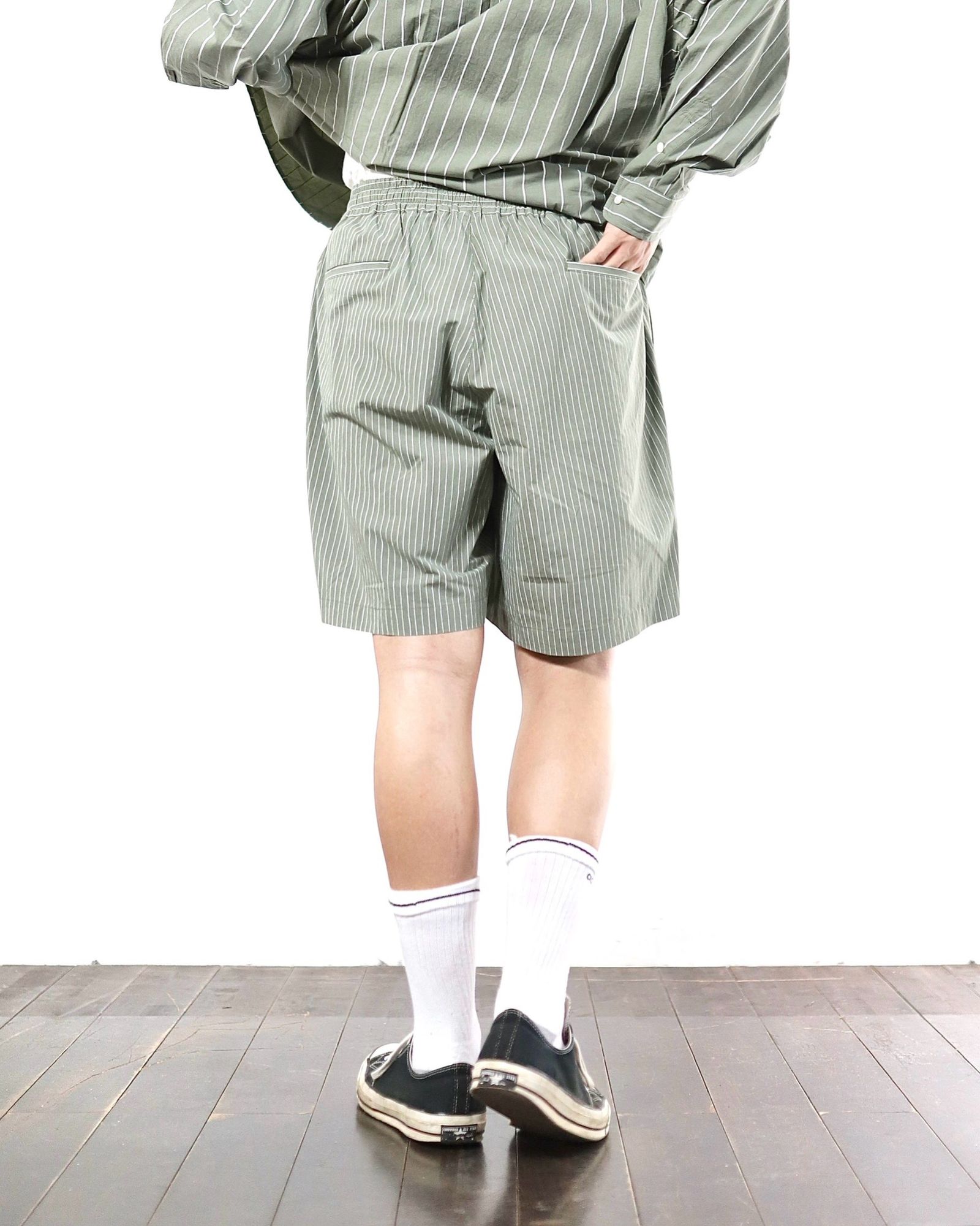 S.F.C 24SS エスエフシー SFC STRIPE SHORTS(SFCSS24P11)OLIVE☆2月24日(土)発売！
