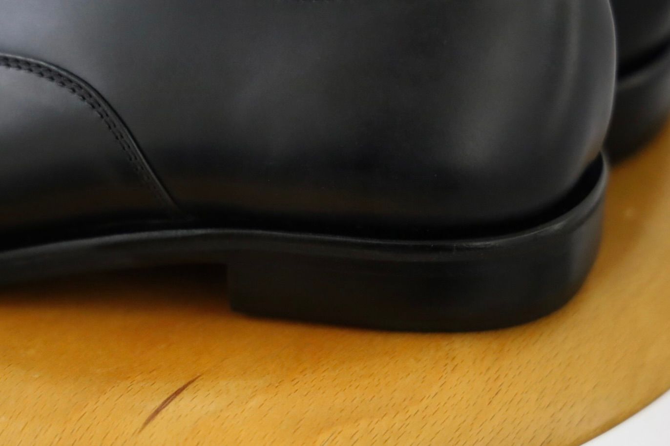 エンダースキーマ 25SA 革靴 bear foot balmoral(xu-s-bfb)black