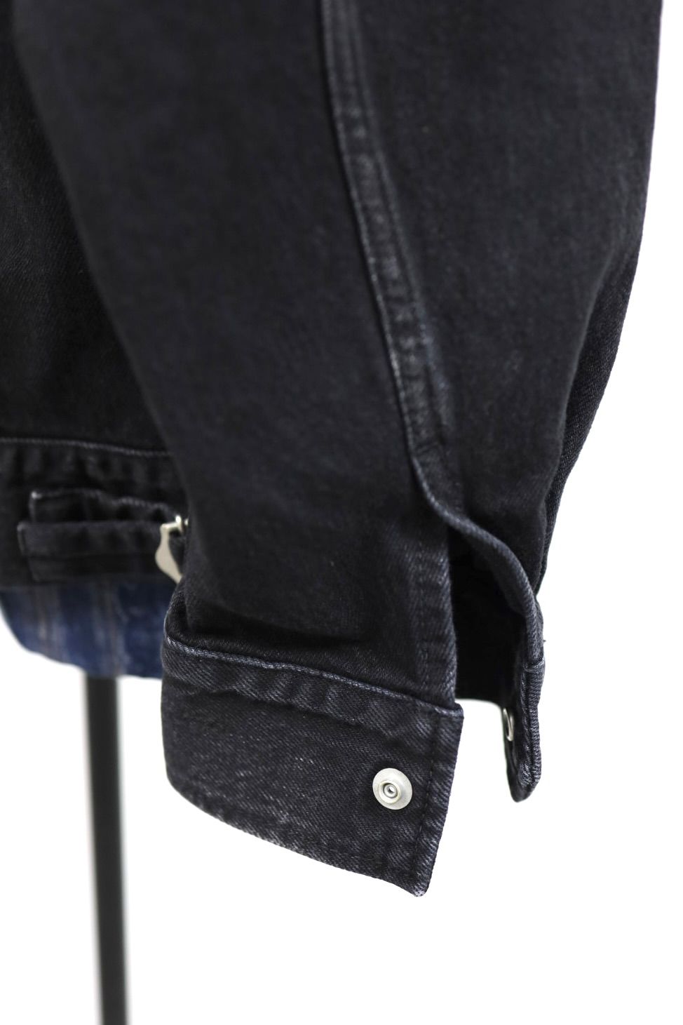 グラフペーパー Selvage Denim Zip Jacket(GU261-20056DB) BLACK_DARK FADE★1月24日(土)発売！