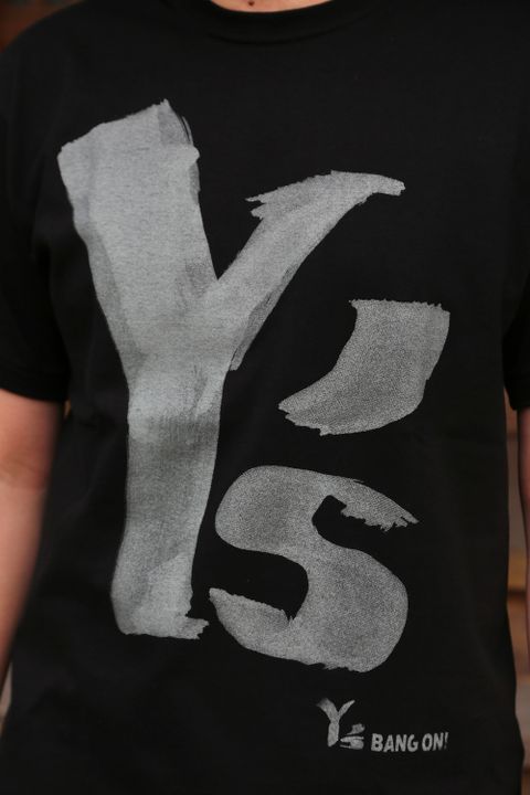 Y's BANG ON! Y'sロゴプリントTシャツ(YA-T32-052-3-02) style.2021.6.5