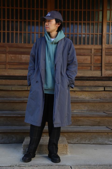 Graphpaper Garment Dyed Shop Coat"GLAY"Style.2020.10.25.