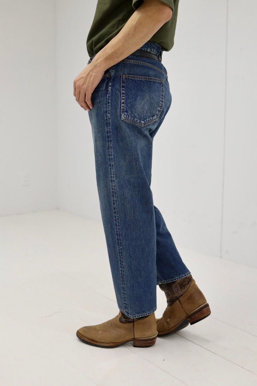 アプレッセ 2026 STYLE1 Washed Denim Wide Pants(AP-4002)INDIGO☆2月21日(土)発売！