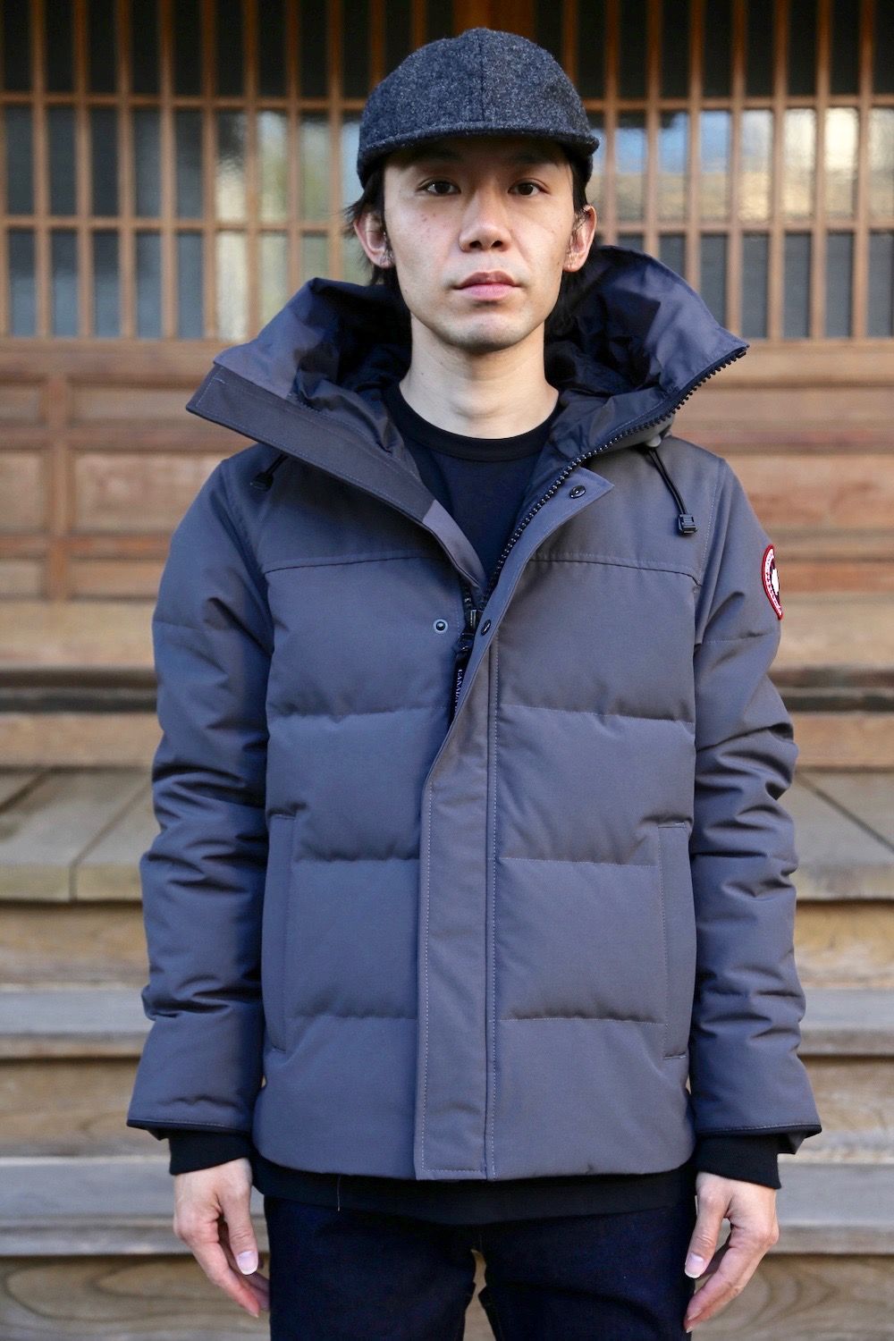 無料配達 美品CANADAGOOSE ウィンダムパーカーFUSION FIT 緑 veme.fi