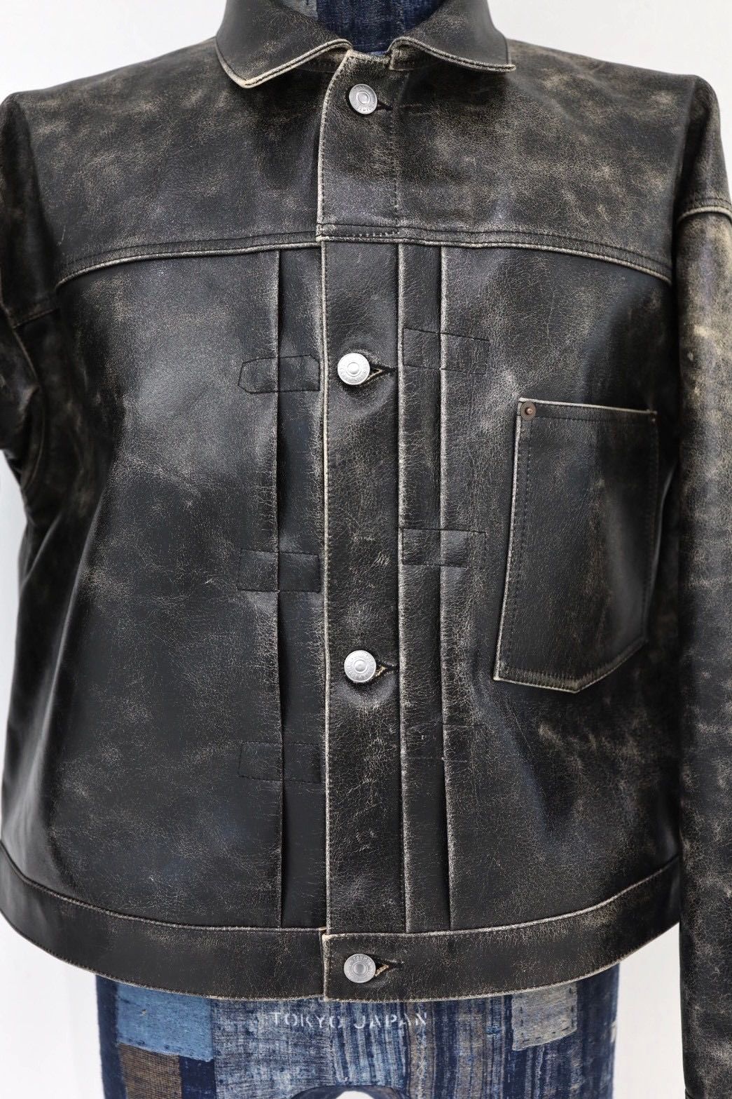 セントマイケル 26SS BBJ_LEATHER JACKET(SM-MK8-0000-C47)BLACK☆5月16日(土)発売！