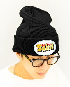 セントマイケル  SAINT KNIT CAP(SM-HR1-0000-096)BLACK★10月11日(土)発売！