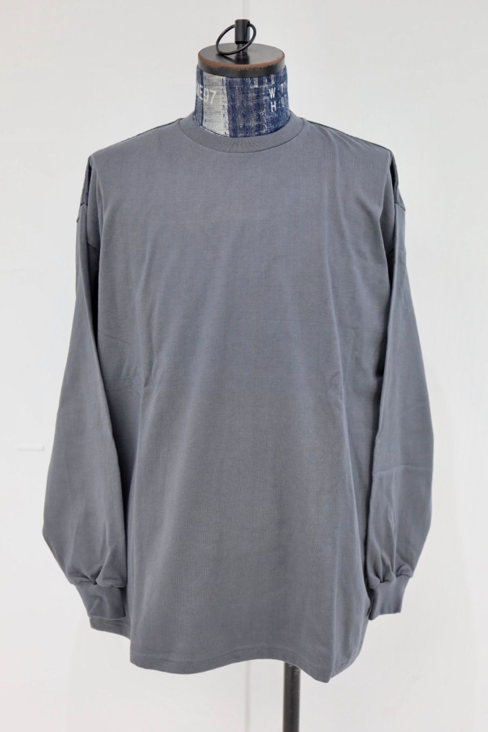 グラフペーパー  L/S Oversized Tee(GU254-70003B)GRAY☆11月1日(土)発売!